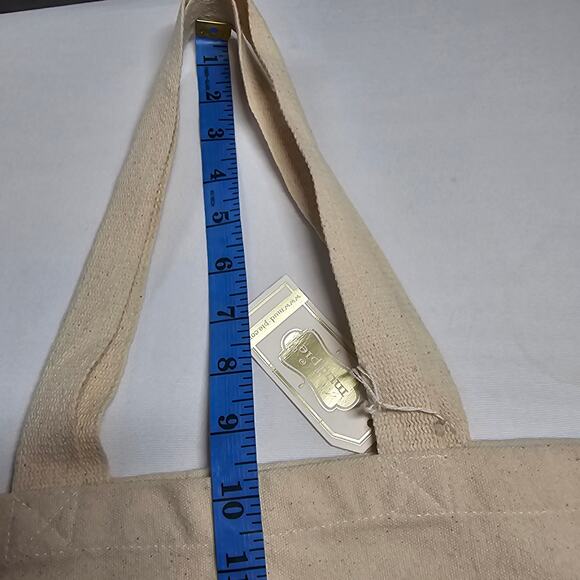 Mudpie NWT Happy Fall Pumpkin Sequined 13" x 16" Tote Bag - Picture 7 of 7